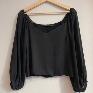 Zara Classic Off the Shoulder Corset Top